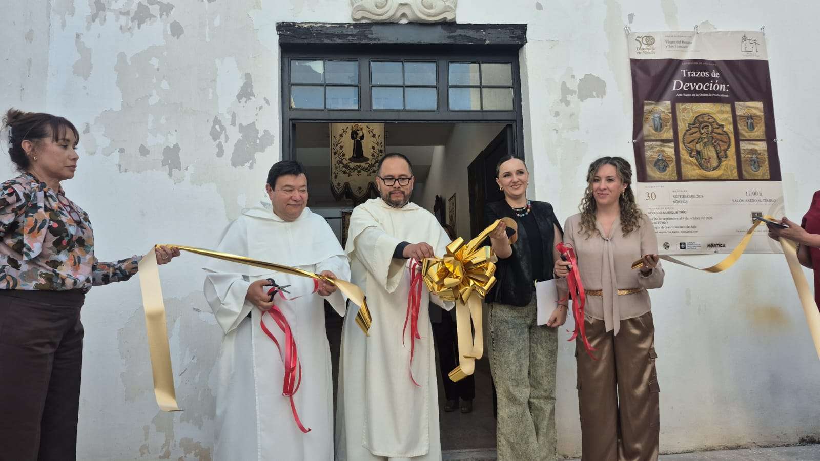 Culminan celebraciones del Templo de San Francisco de Asís
