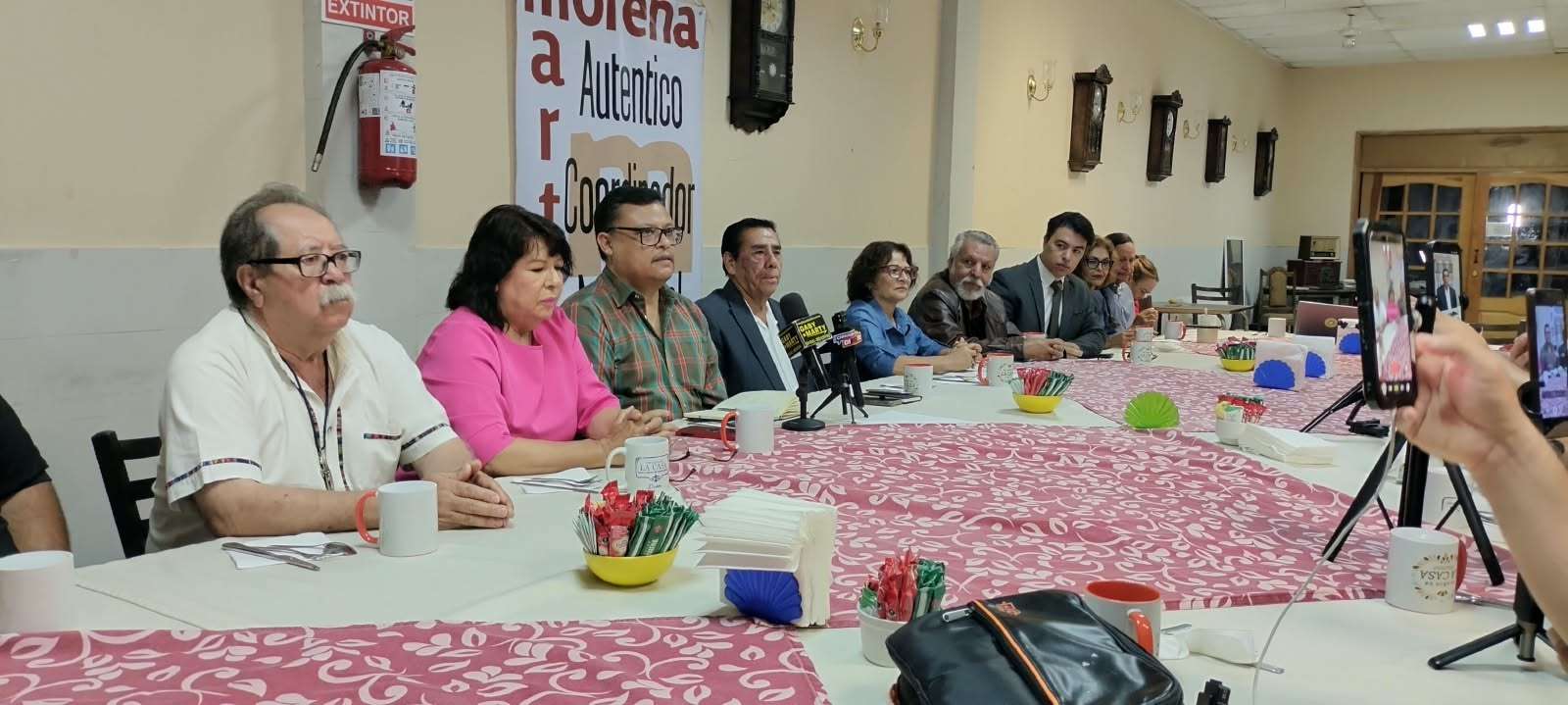 Respaldan fundadores de Morena a Chaparro para coordinación municipal