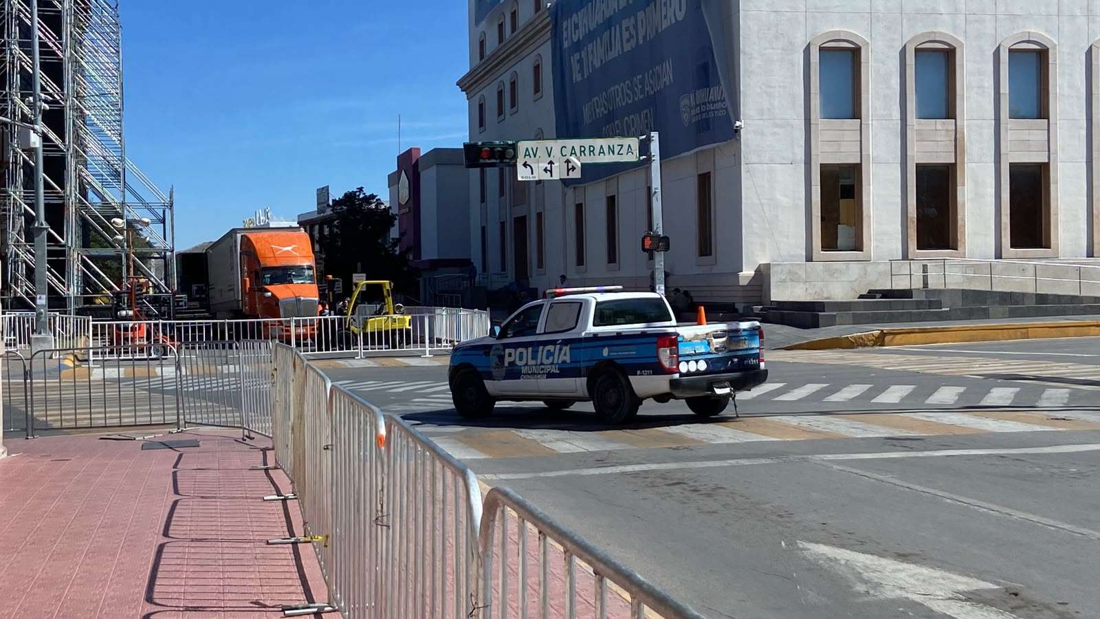 Cierran calles del Centro por concierto de Alejandro Fernández