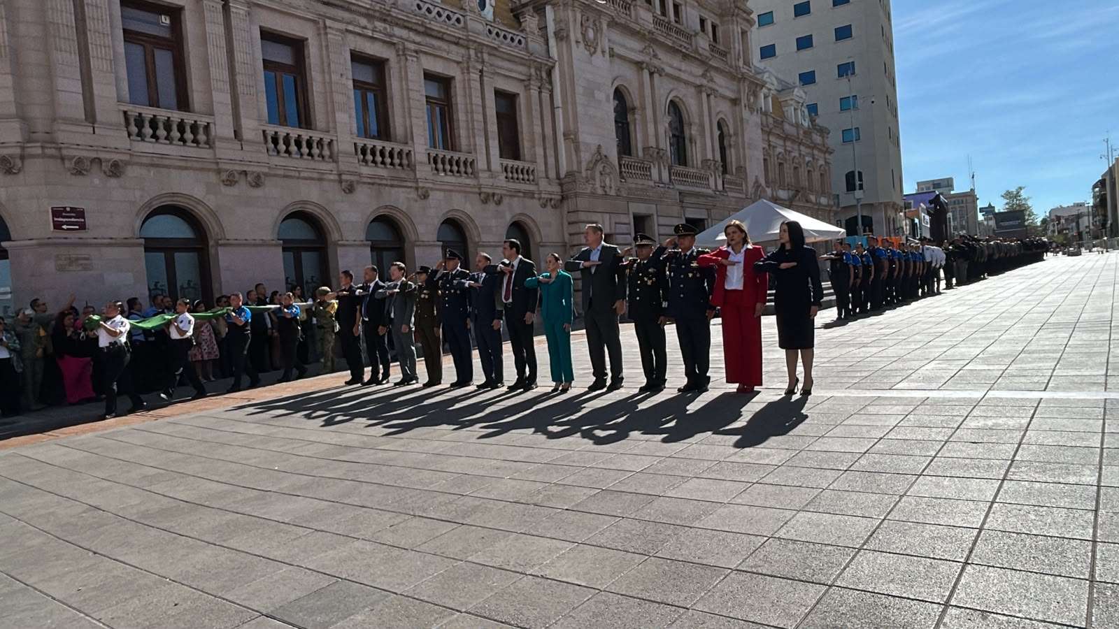 Conmemoran el 317 aniversario de Chihuahua en Plaza de Armas