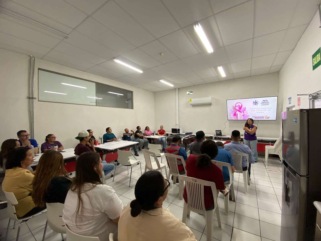 Promueve Municipio prevención del cáncer de mama 