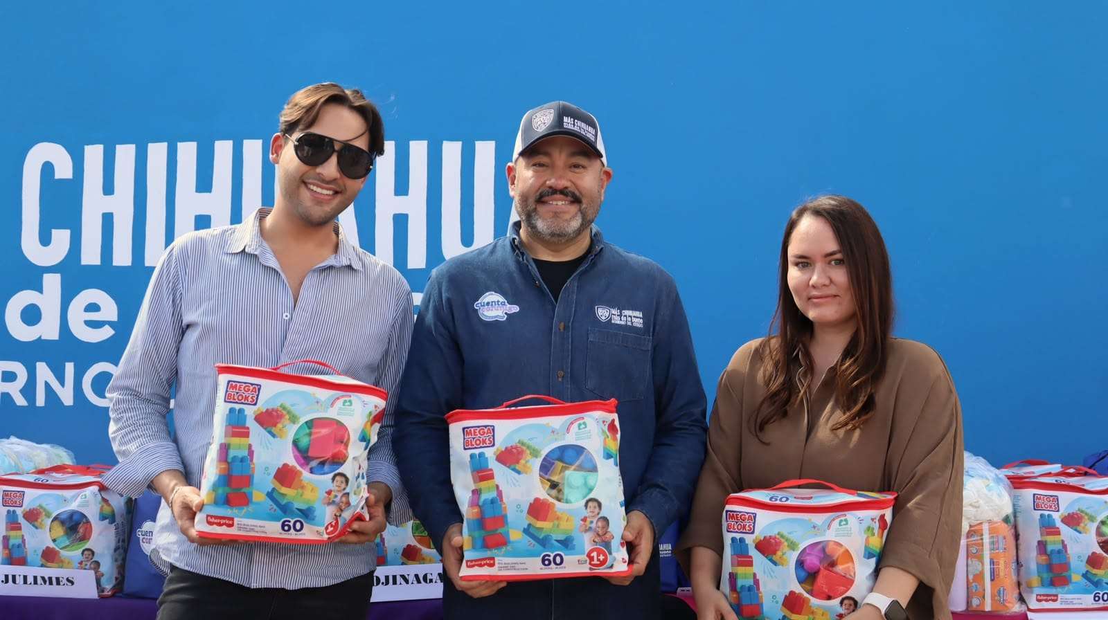 Entrega Desarrollo Humano kits de apoyo infantil en 12 municipios