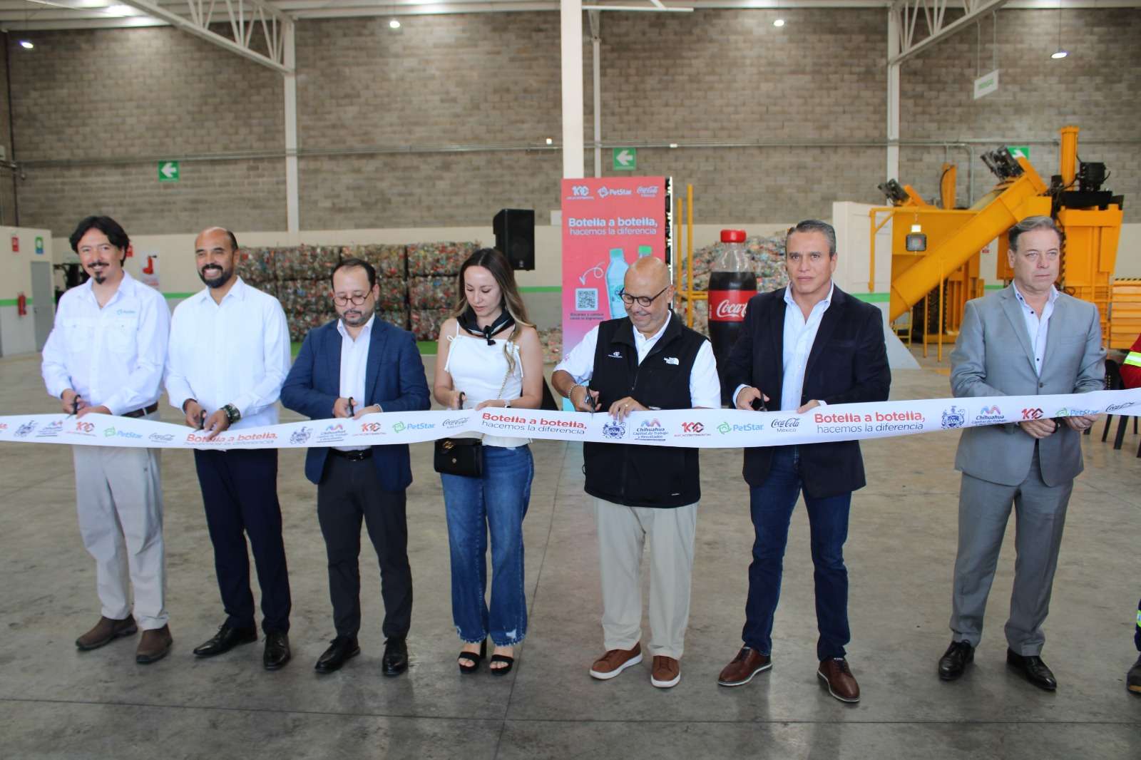 Inauguran centro de acopio de PET en Chihuahua