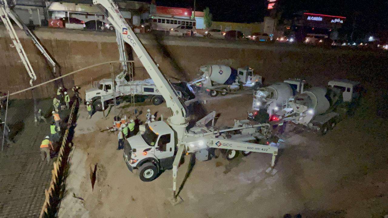 Supervisa Scop colado masivo en paso inferior de la Tecnológico