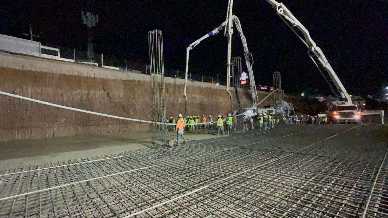 Supervisa Scop colado masivo en paso inferior de la Tecnológico