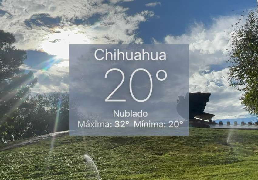 Registra la ciudad mañana de 20°C; se espera tarde calurosa