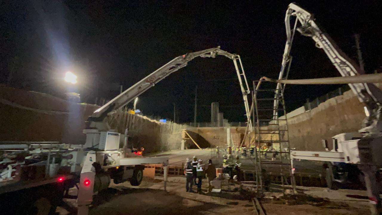 Supervisa Scop colado masivo en paso inferior de la Tecnológico