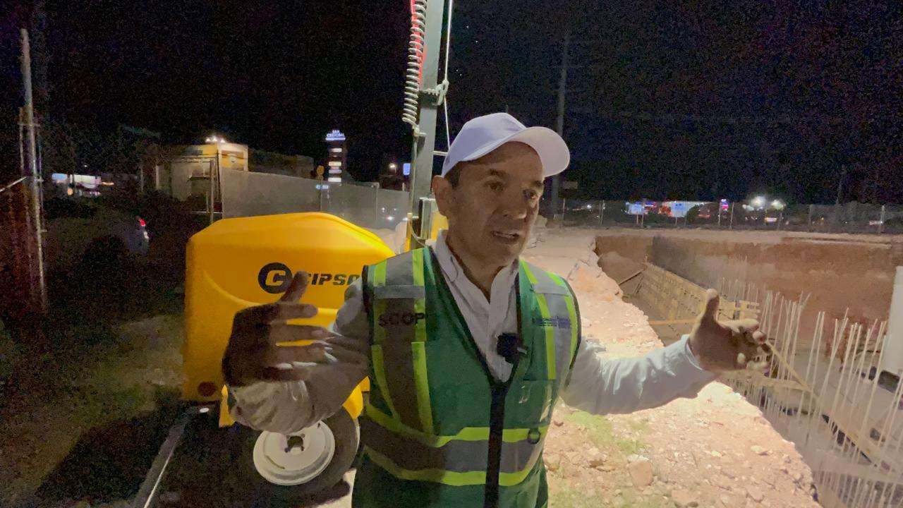 Supervisa Scop colado masivo en paso inferior de la Tecnológico