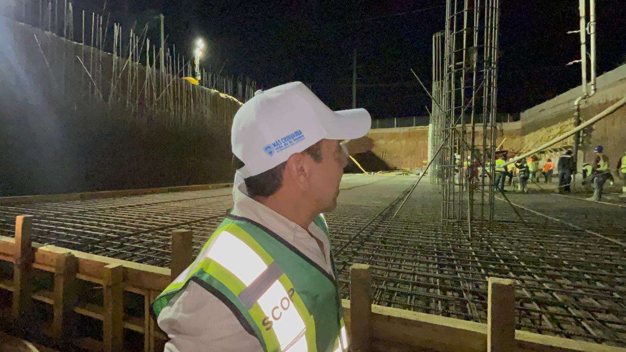 Supervisa Scop colado masivo en paso inferior de la Tecnológico