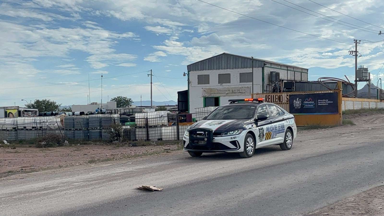 Muere arrollado adulto mayor en el Relleno Sanitario