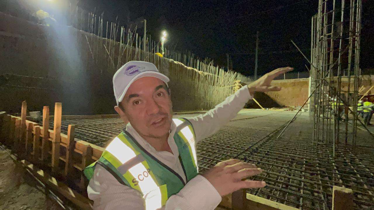 Supervisa Scop colado masivo en paso inferior de la Tecnológico