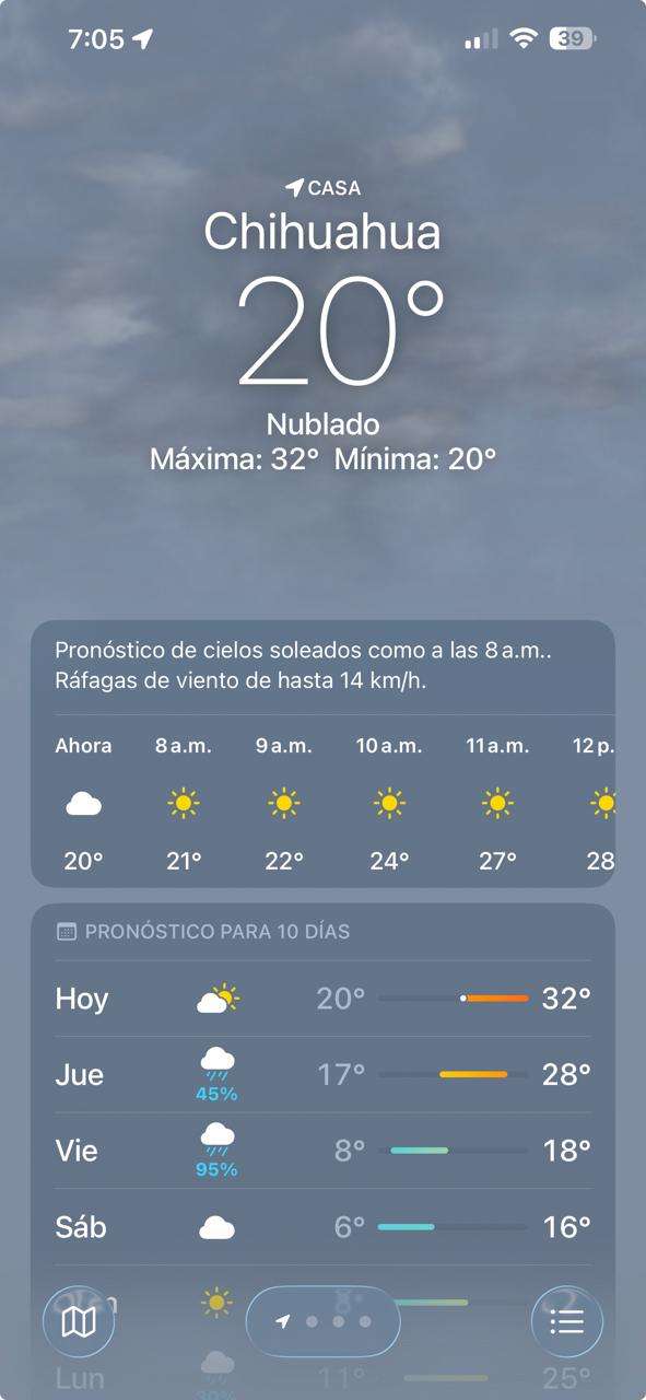 Registra la ciudad mañana de 20°C; se espera tarde calurosa