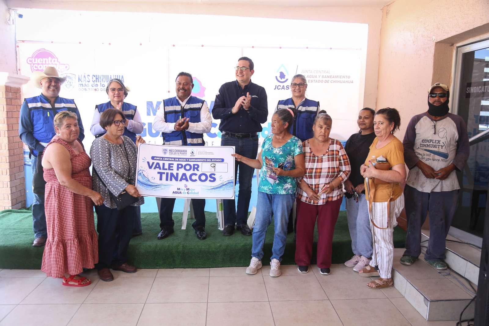 Inaugura Jcas pozo de agua potable en Julimes