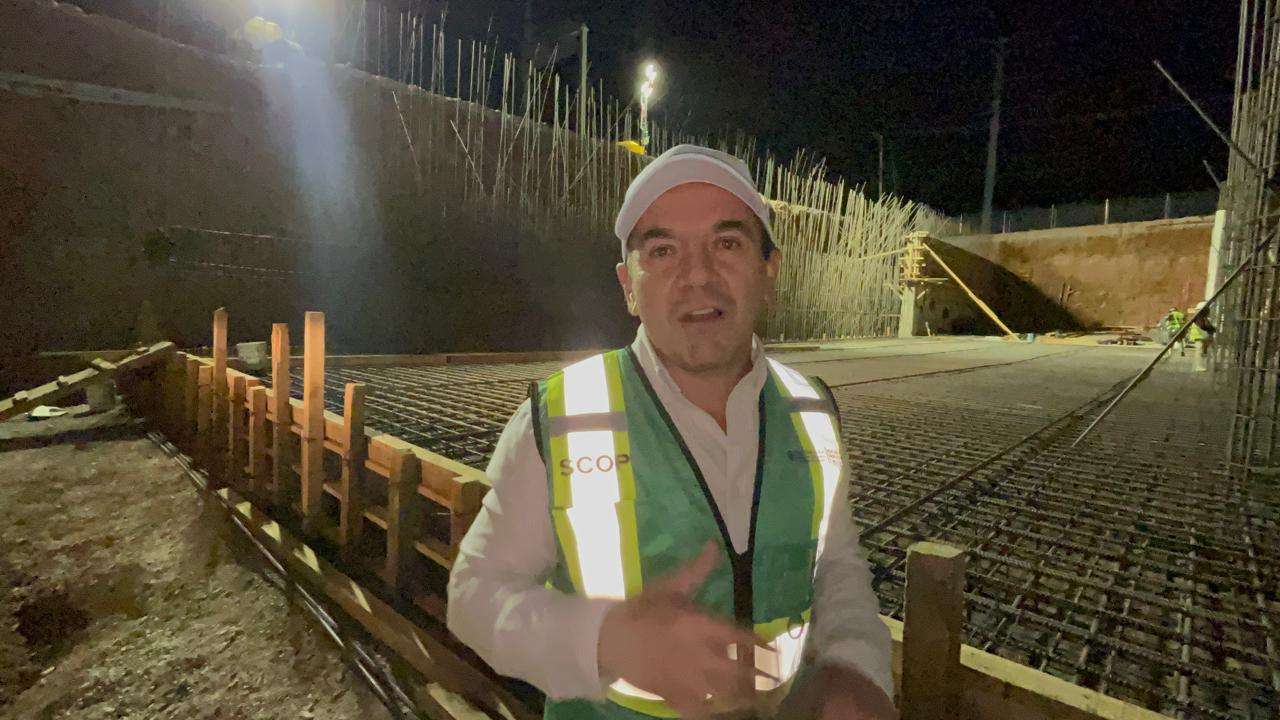 Supervisa Scop colado masivo en paso inferior de la Tecnológico