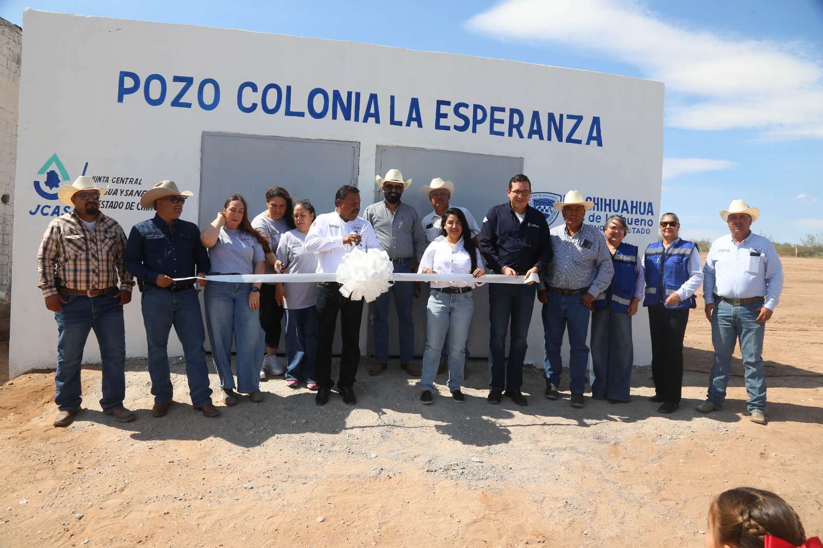 Inaugura Jcas pozo de agua potable en Julimes