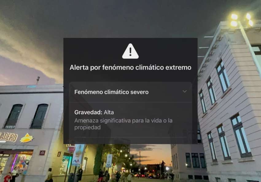 Advierten apps móviles drástico descenso de temperatura