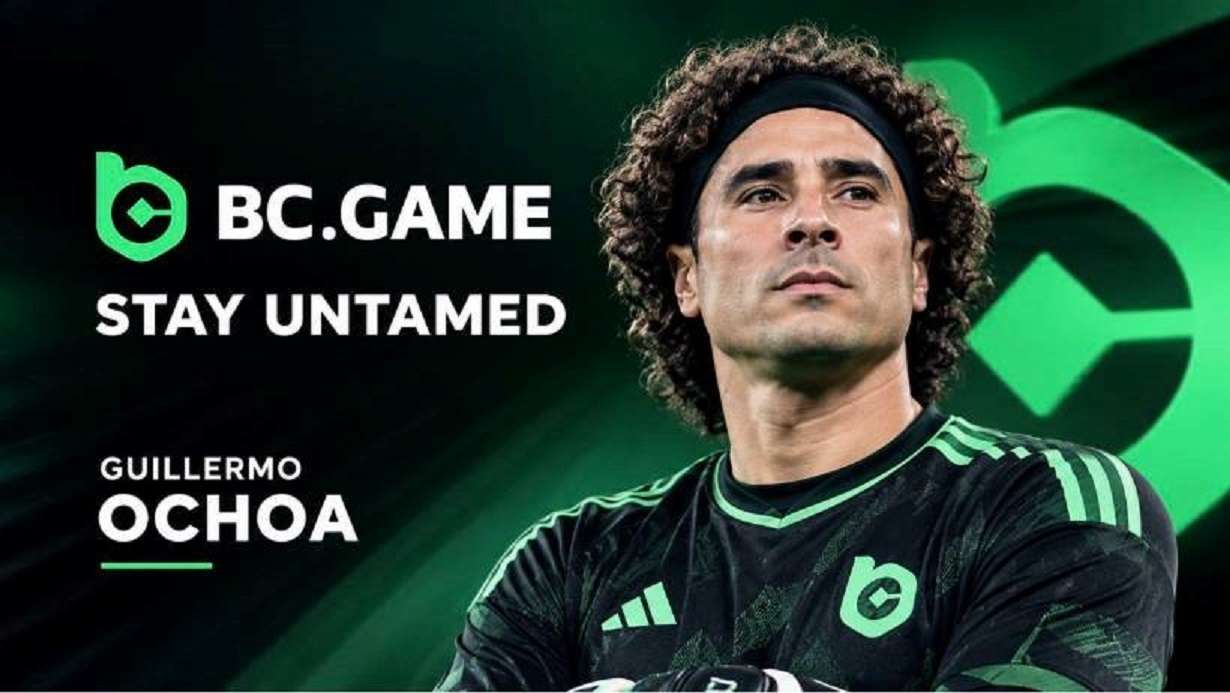 Se incorpora Guillermo Ochoa como embajador de BC.Game en México
