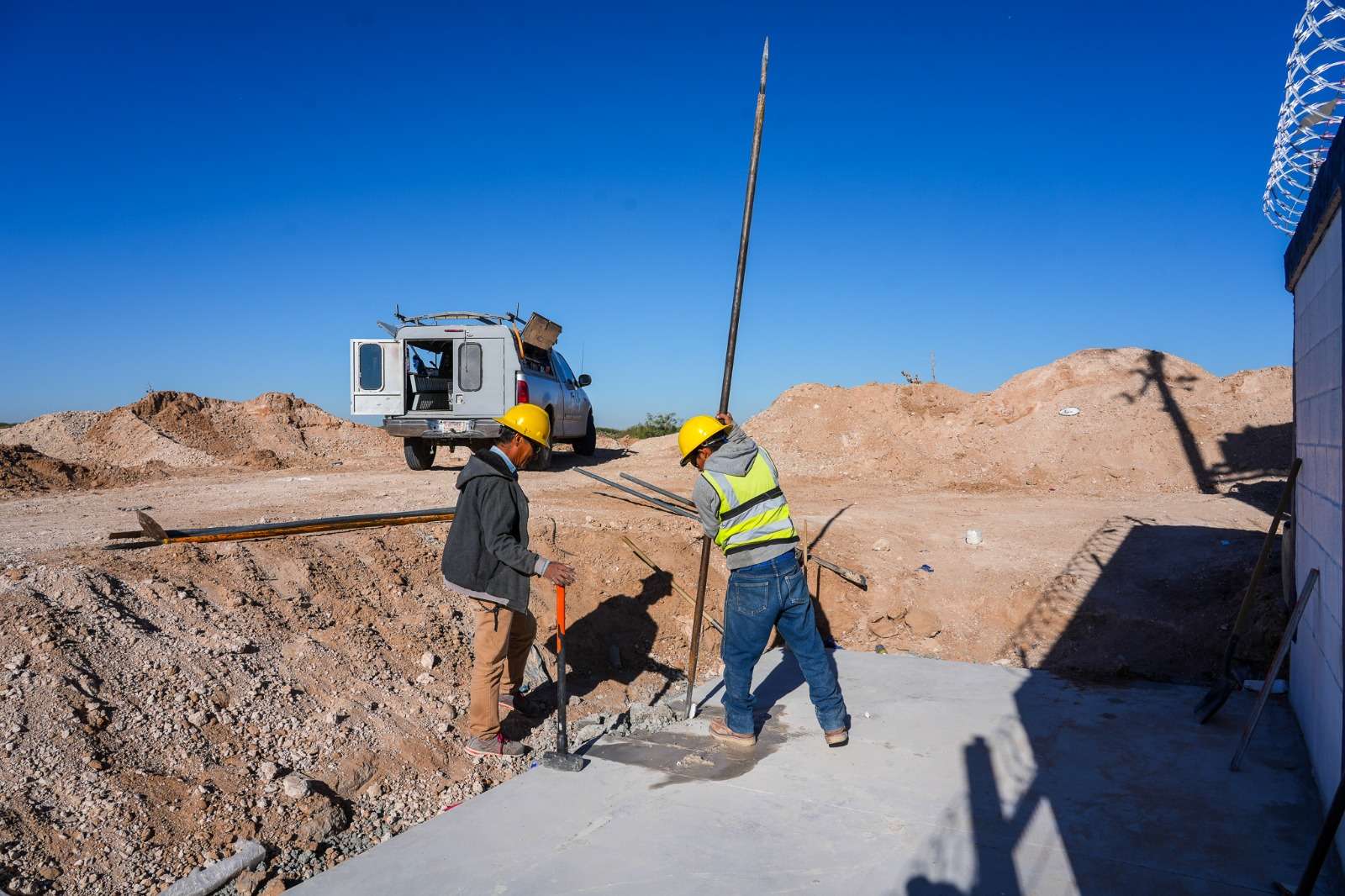 Afinan últimos detalles de infraestructura hidráulica del tanque Sierra Vista