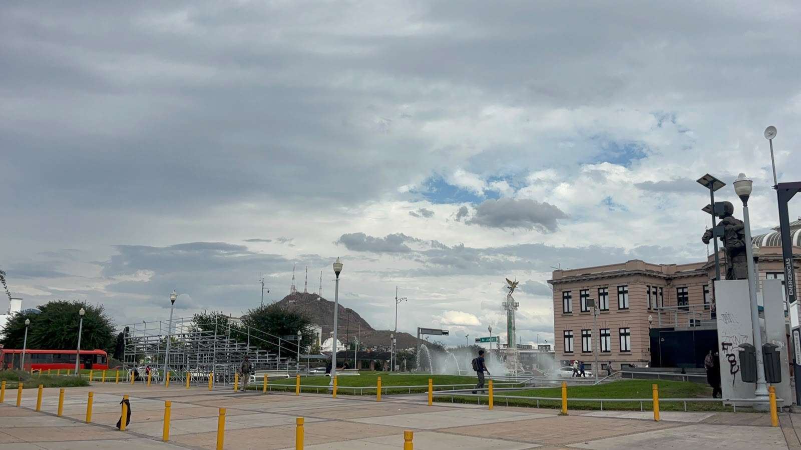 Marca termómetro máxima de 28° C; pronostican lluvias por la noche