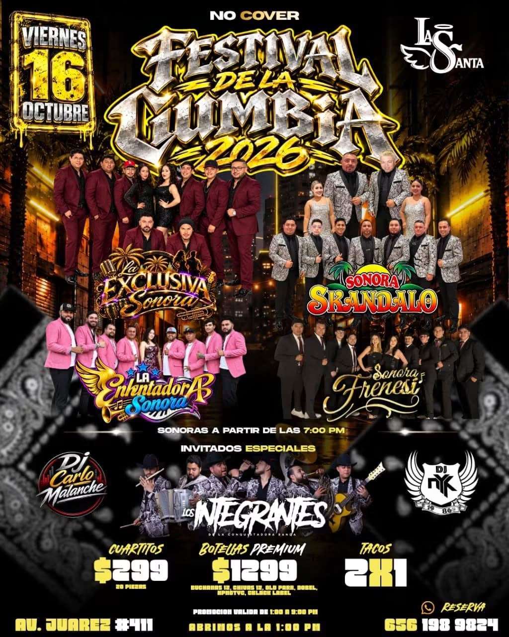 Realizarán mañana el Segundo Festival de la Cumbia este viernes 