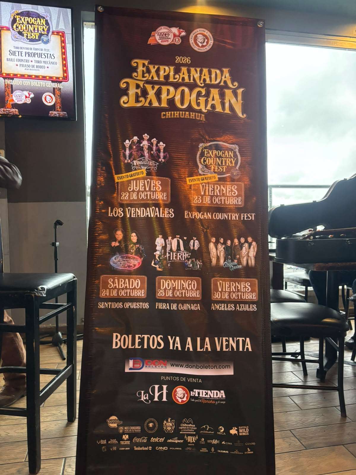 Presenta Espogan Country Fest y Explanada Expogan 2026