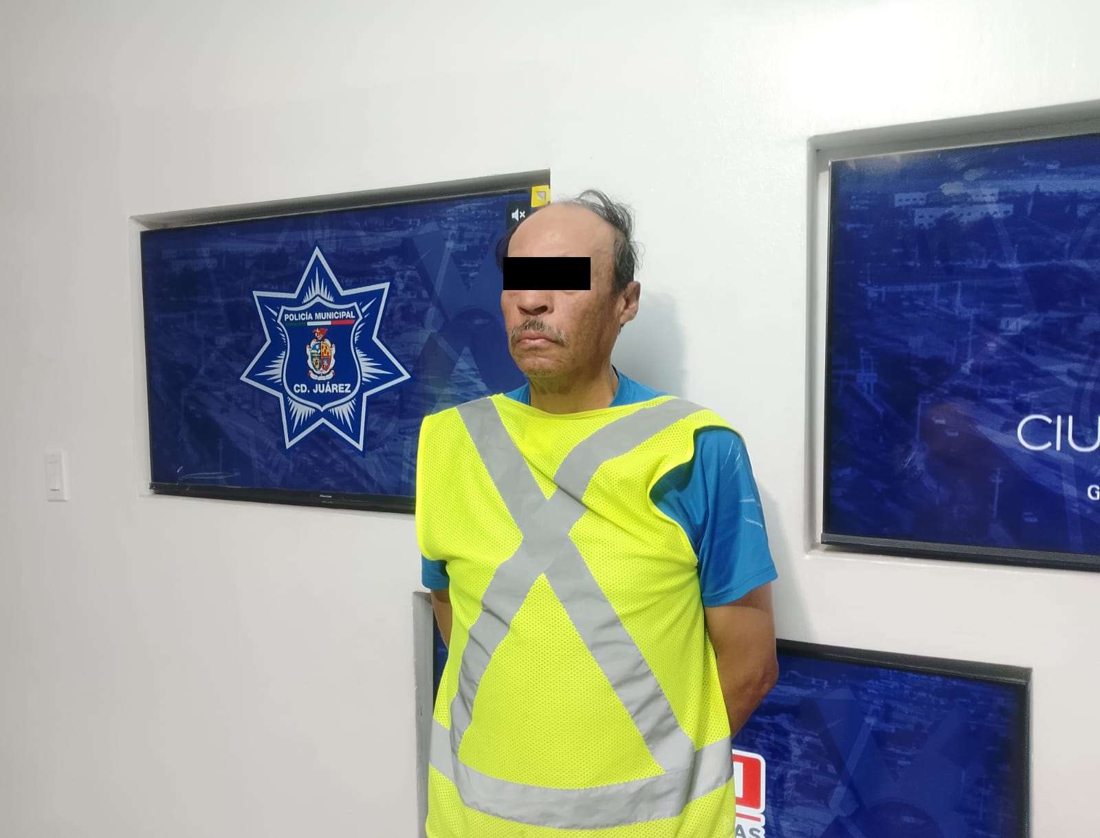 Lesiona a su pareja con un machete; lo detienen