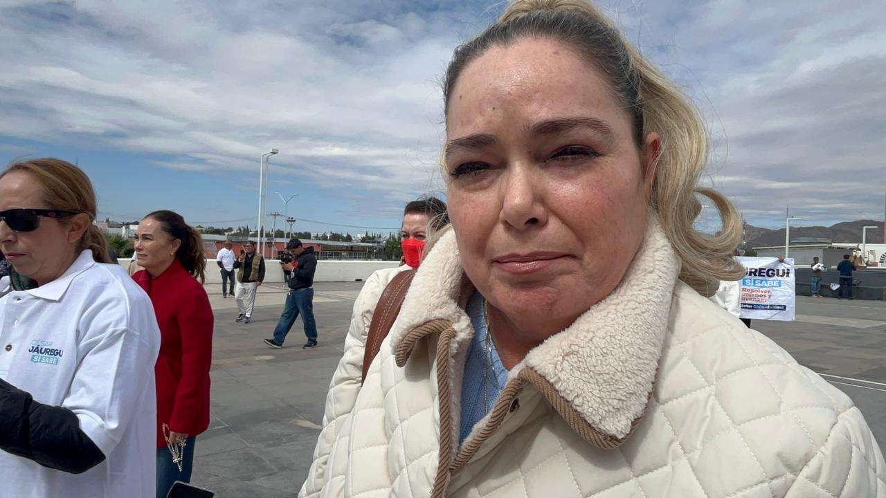 Califica Angélica Moreno de aberración detención de su esposo César Jáuregui 