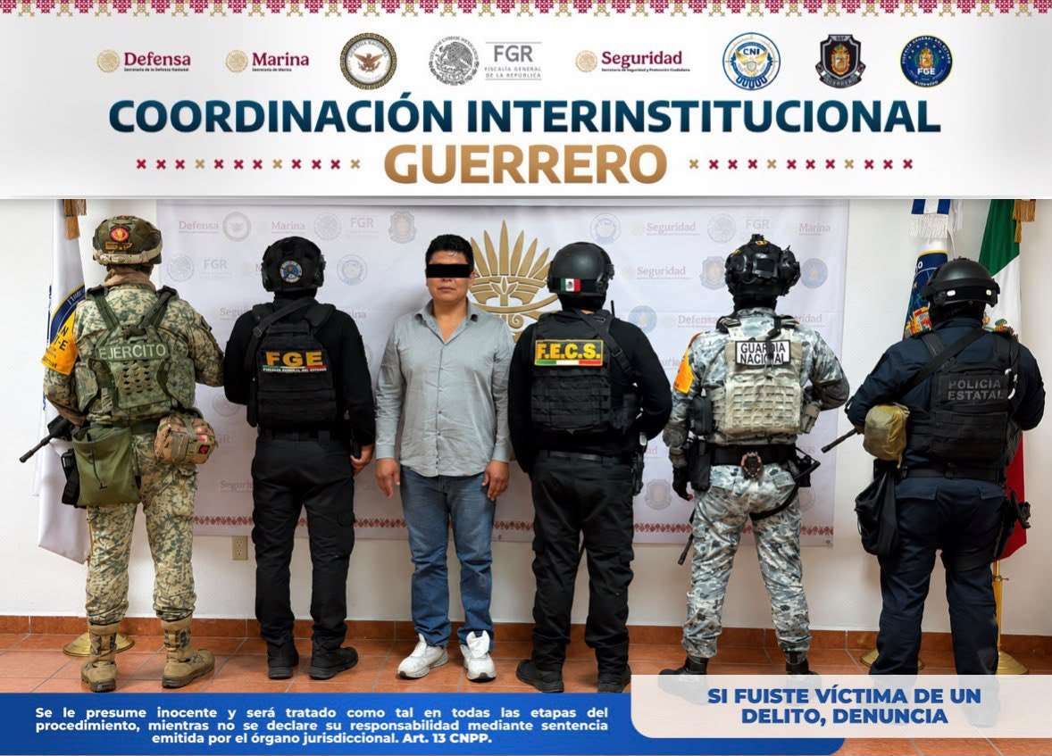 Detienen a director de Reglamentos y policía por secuestro en Guerrero