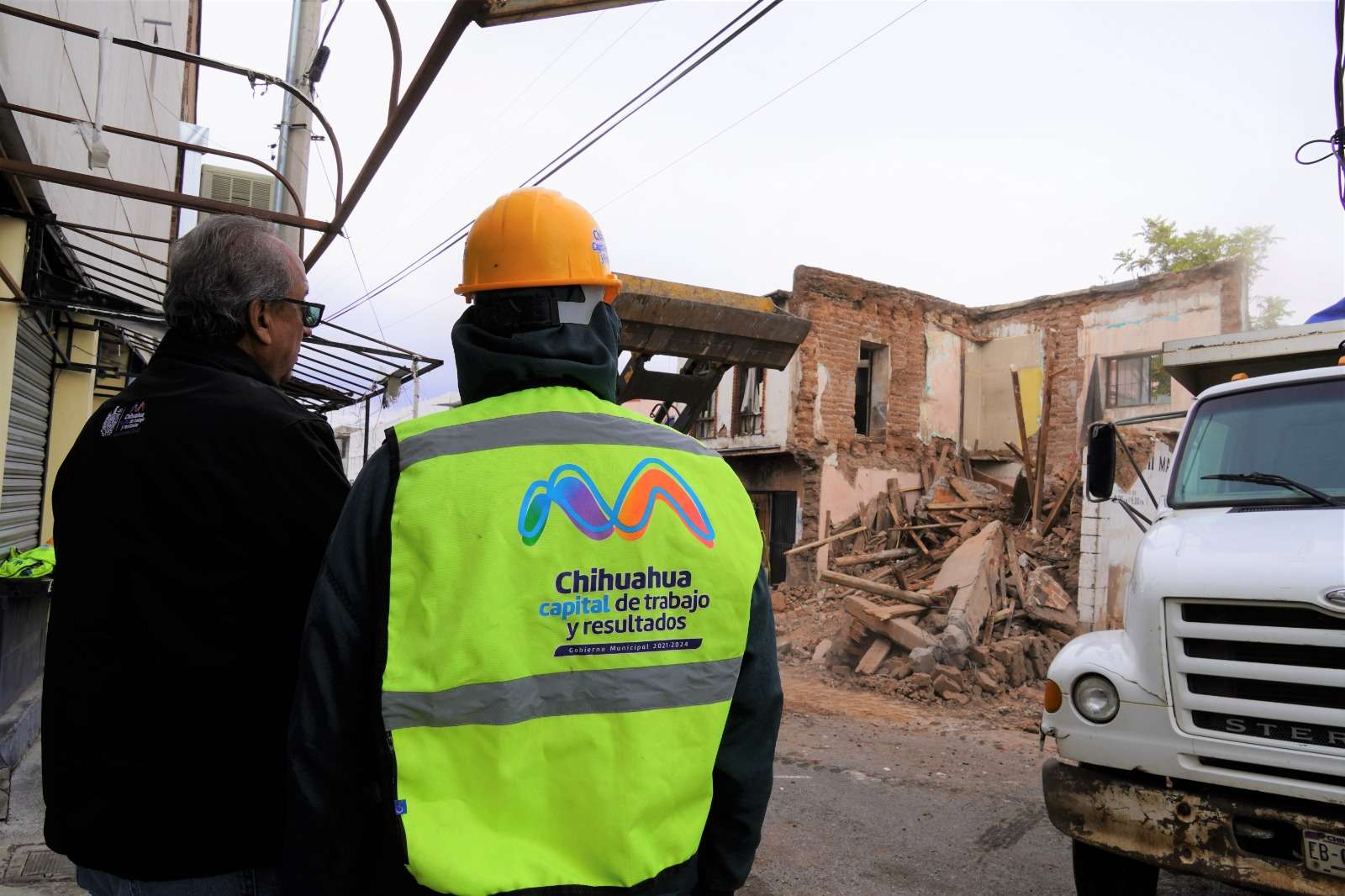 Retira Municipio 73.5 toneladas de escombro en el Centro