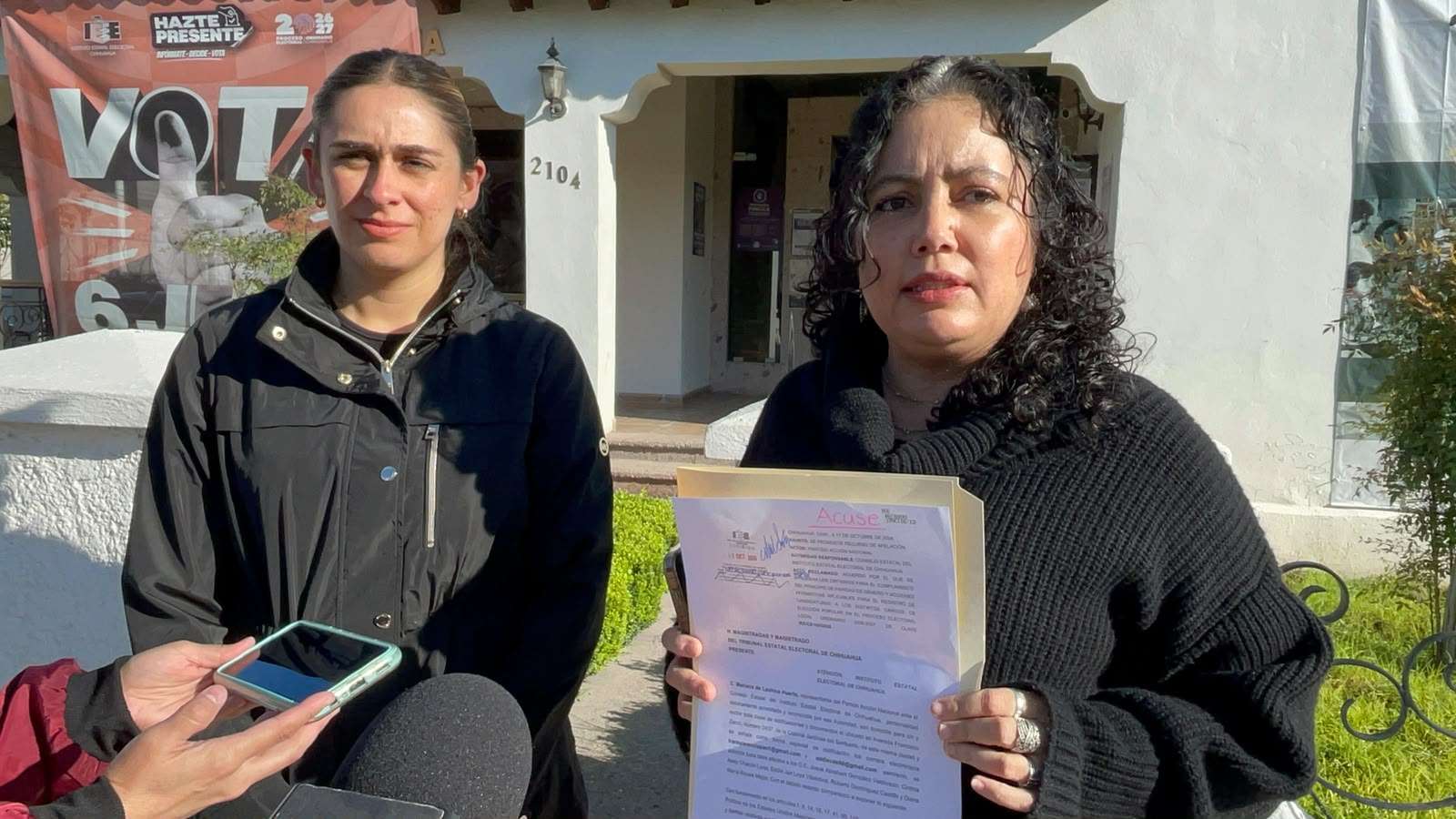 Interponen representantes del PAN recurso Impugnación para proceso electoral 2026-2027