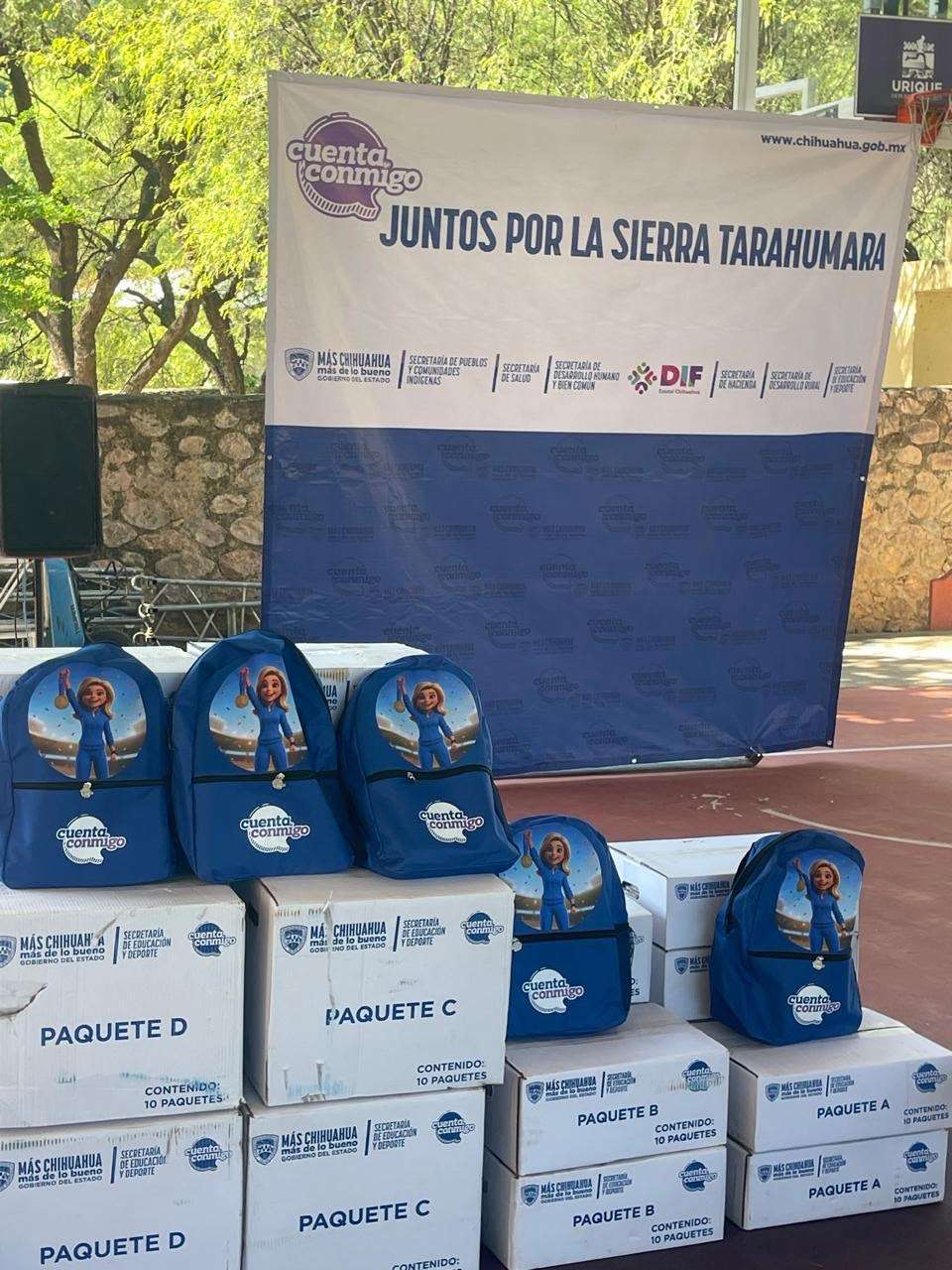 Beneficia Gobierno del Estado a 65 mil 149 estudiantes de la Sierra