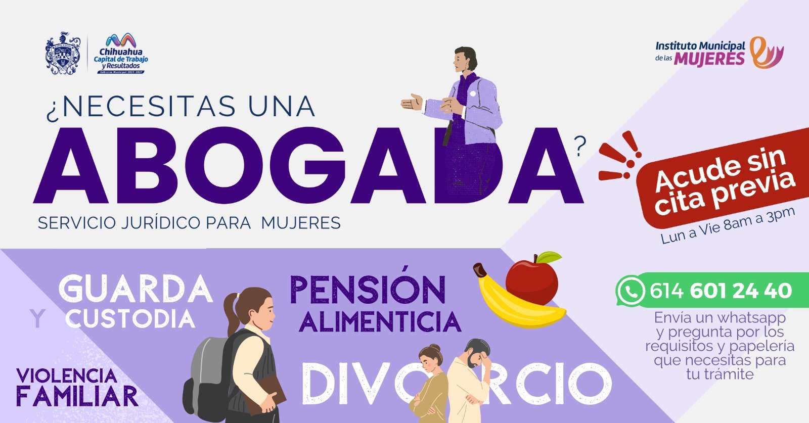 Brinda Gobierno Municipal acompañamiento jurídico a mujeres