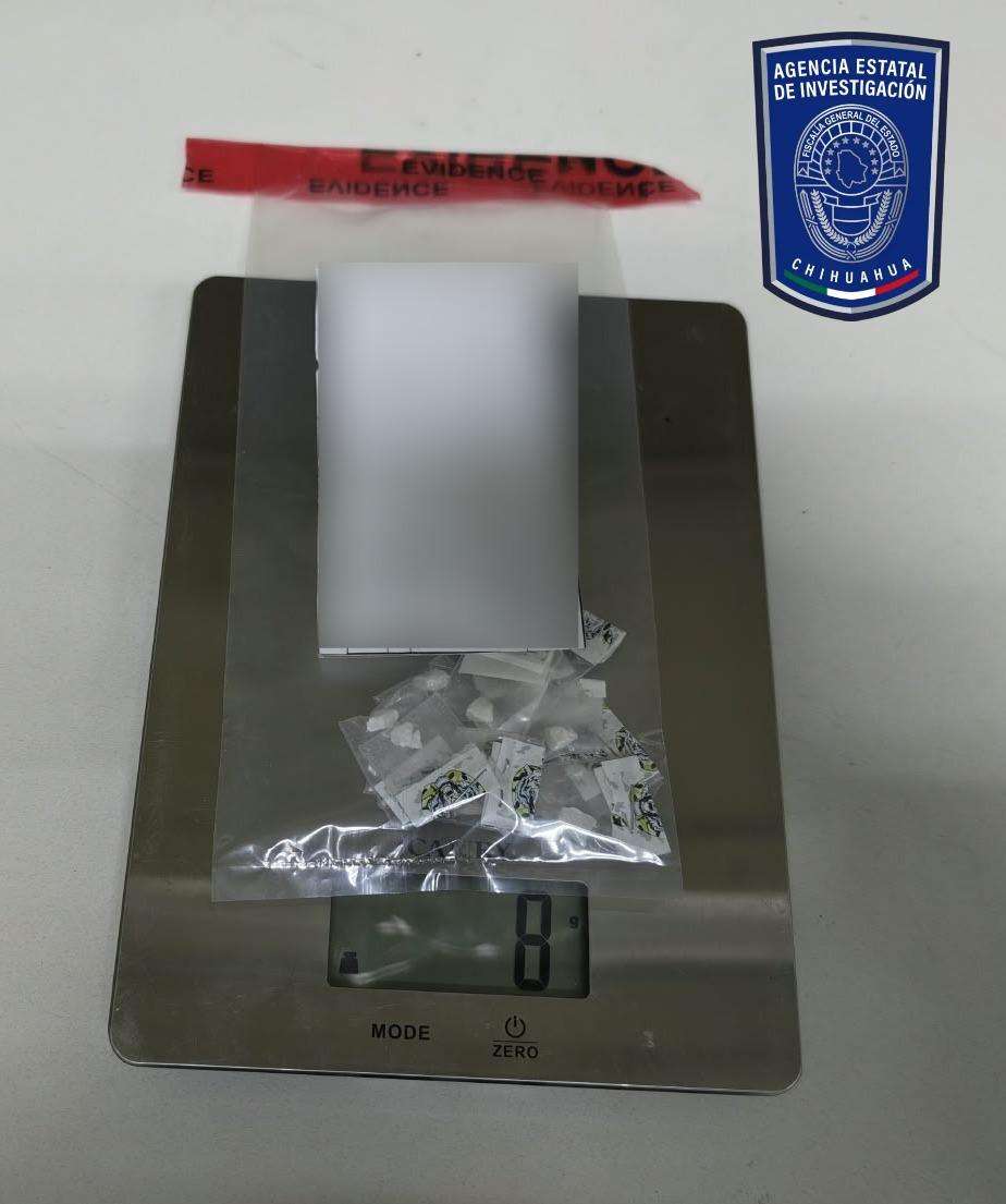 Detienen a uno con dosis de cocaína en Cuauhtémoc