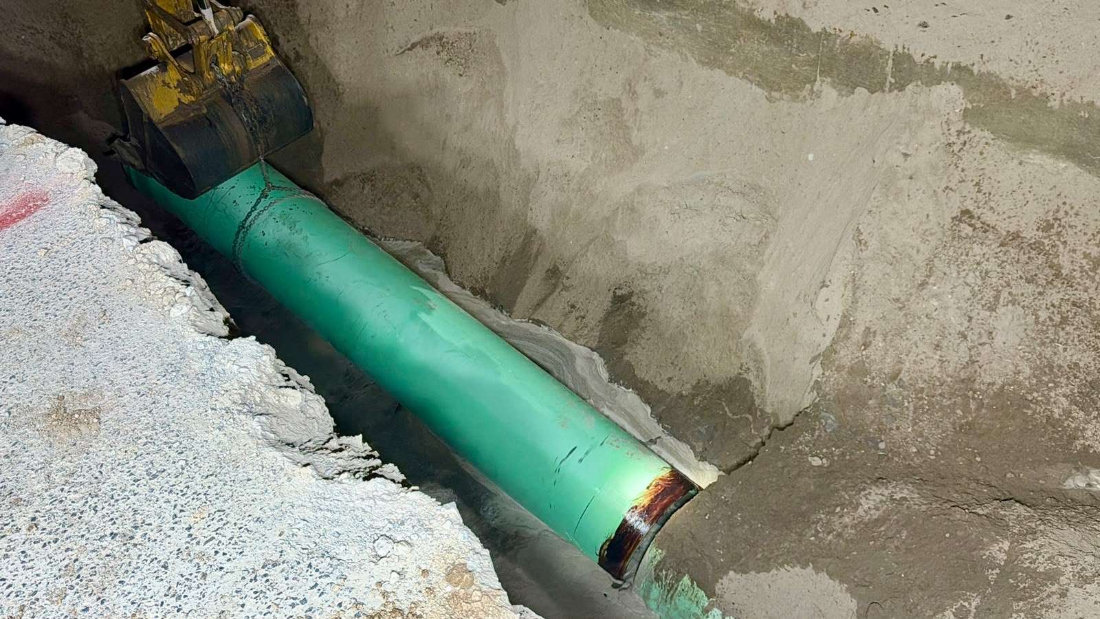 Atiende JMAS hundimiento en Colector Candelaria