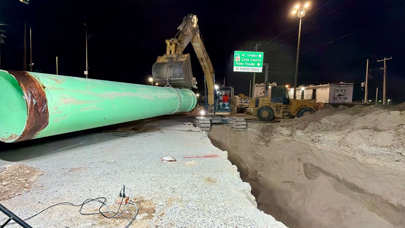 Atiende JMAS hundimiento en Colector Candelaria