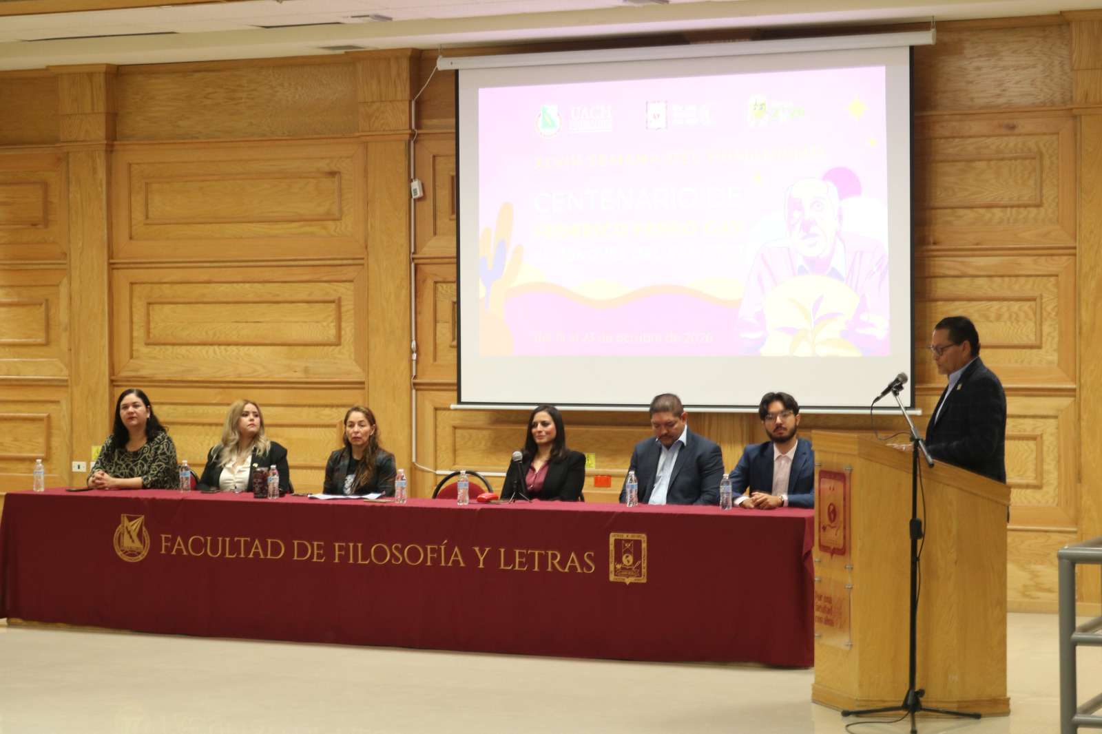 Inaugura FFyL de la Uach la XLVIII Semana del Humanismo