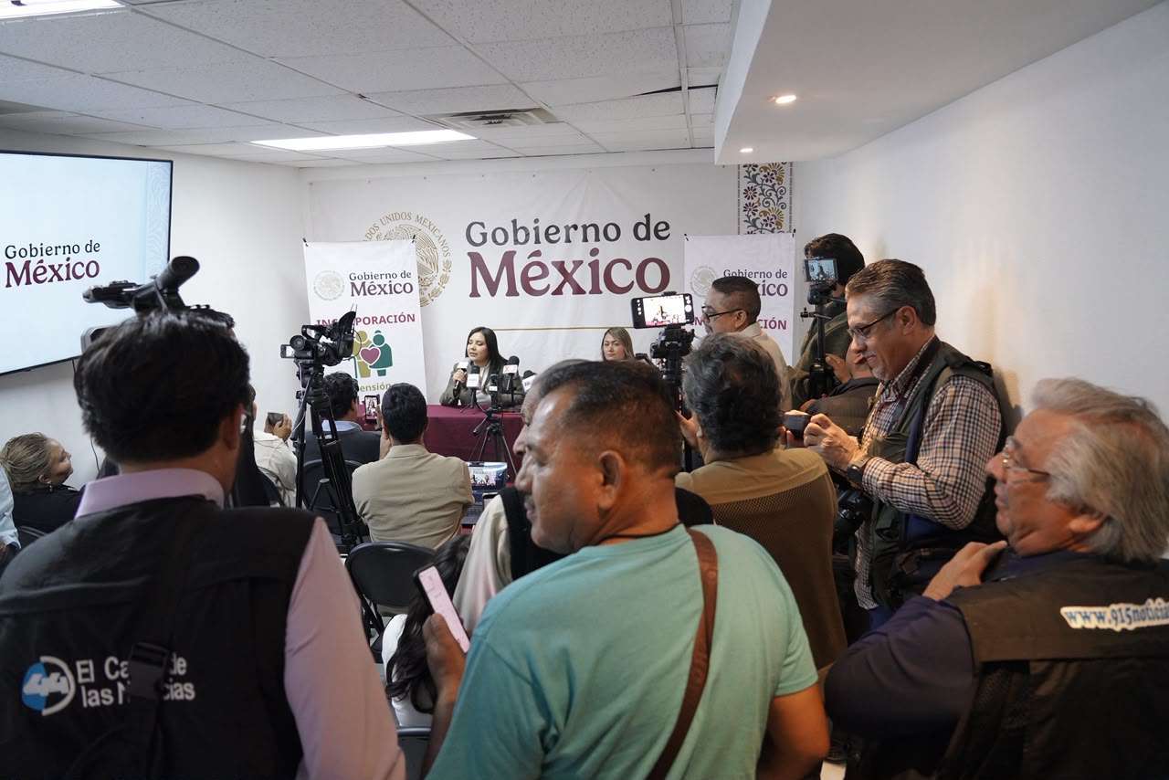 Inicia registro para pensiones del Bienestar en Juárez