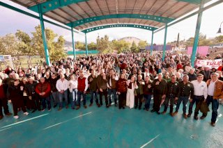 Celebran en Parral 15 años de Morena; refrendan respaldo a Cruz
