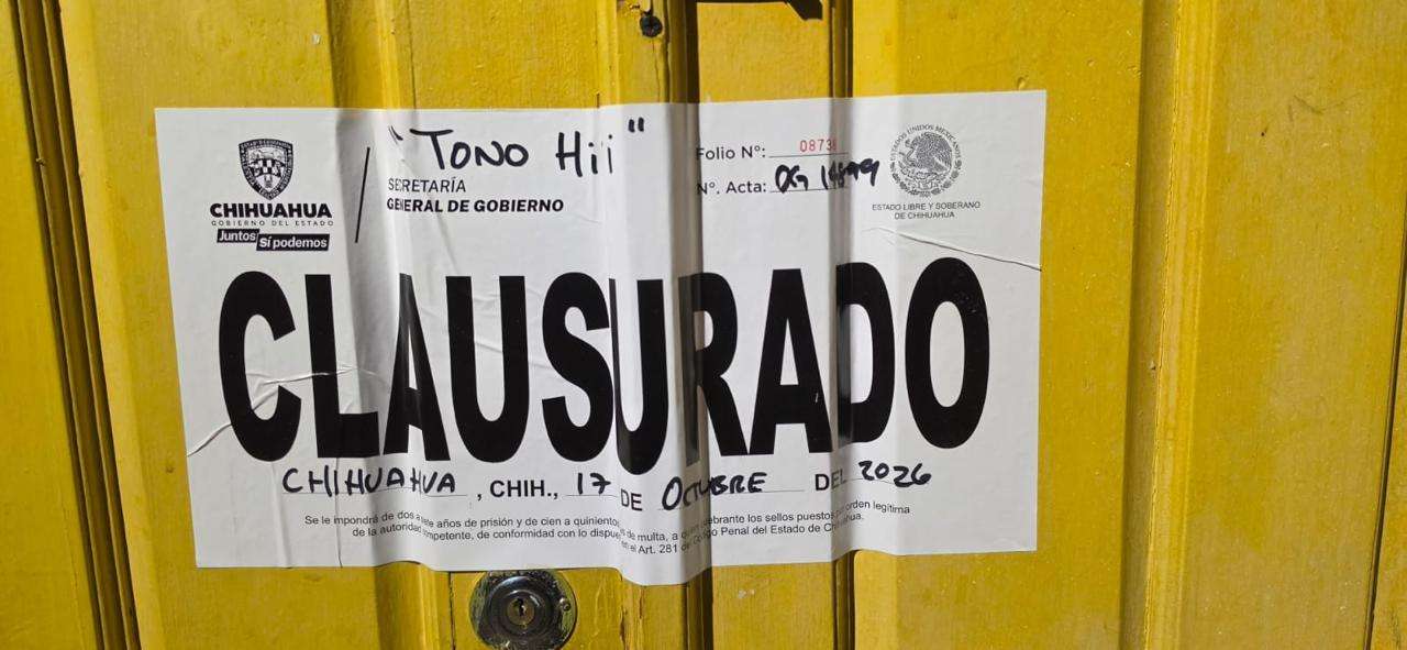 Clausuran dos comercios por irregularidades en venta de alcohol