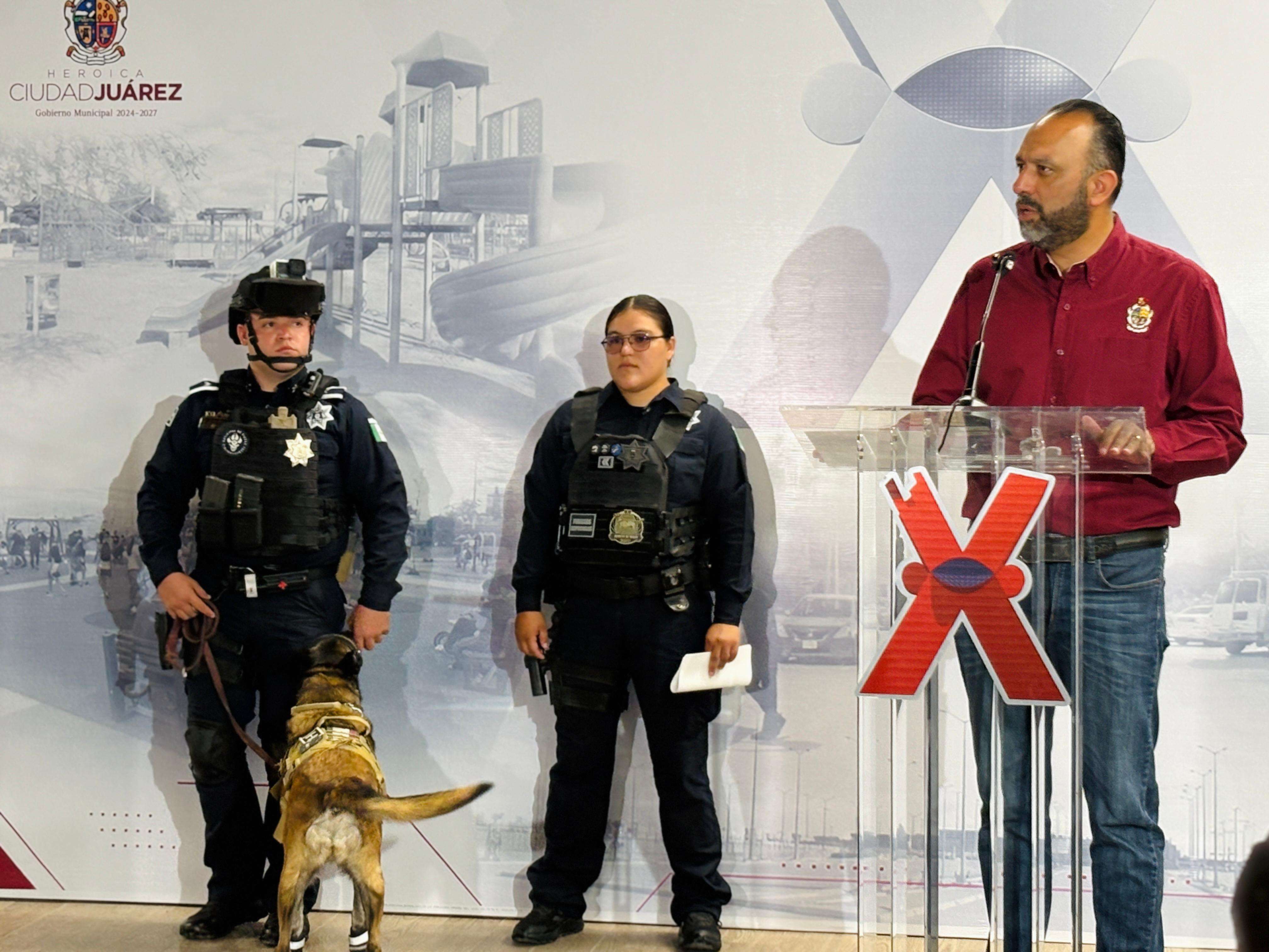 Destaca grupo K9 de la Policía Municipal con importantes golpes al crimen 