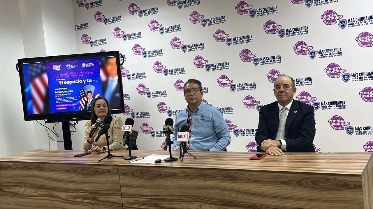Comparte el juarenses Mike Castillo su experiencia en la NASA 