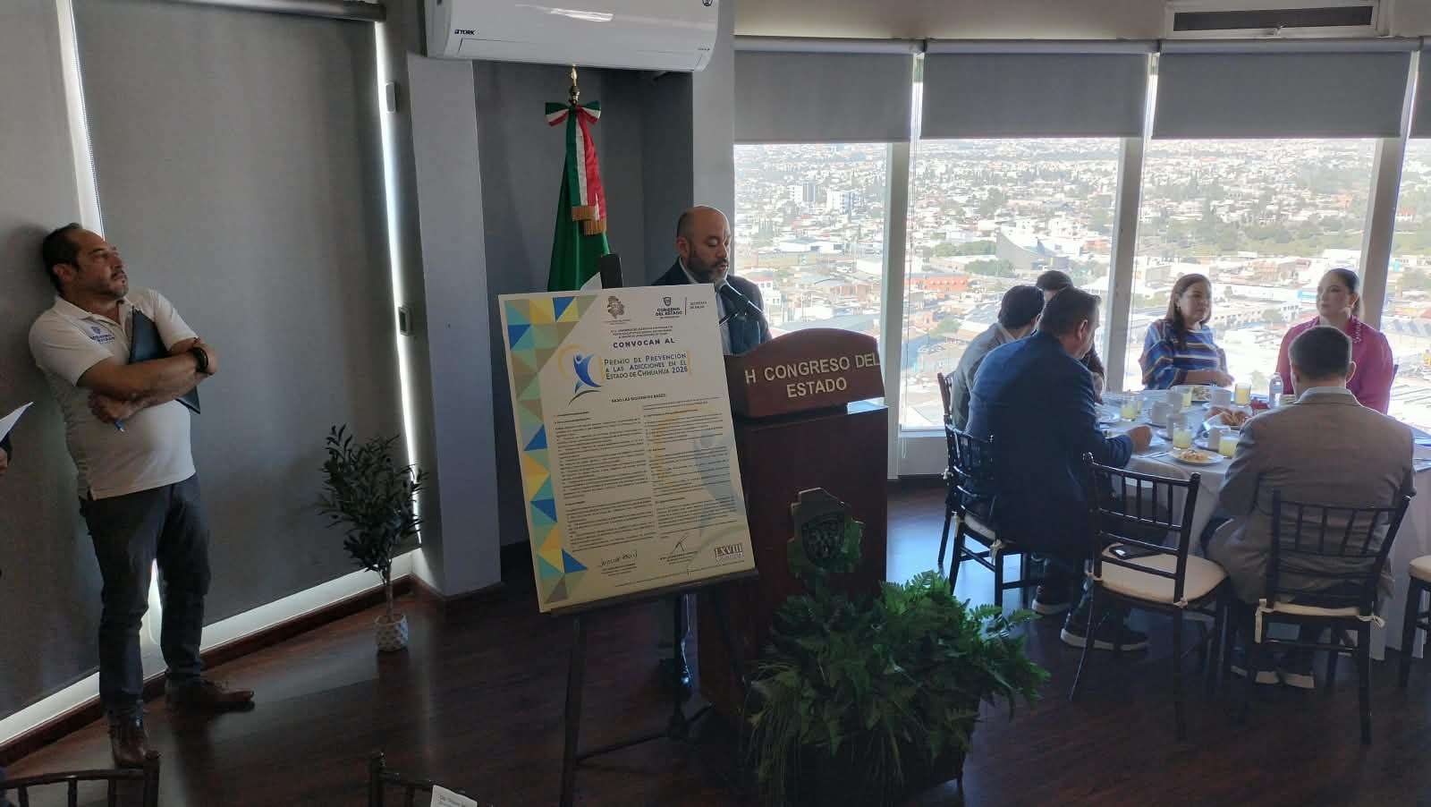 Presentan convocatoria del Premio de Prevención a las Adicciones 2026 