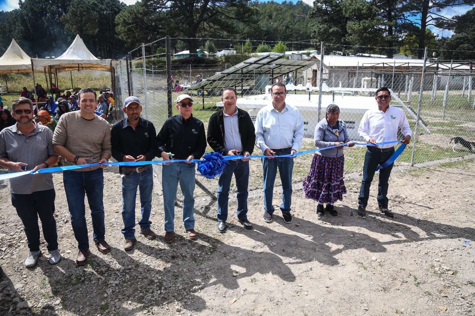 Entregan Jcas y Cofam sistema colectivo de agua potable en Guachochi