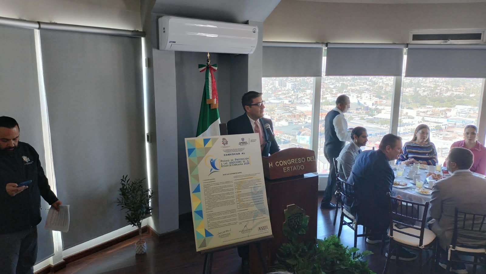 Presentan convocatoria del Premio de Prevención a las Adicciones 2026 