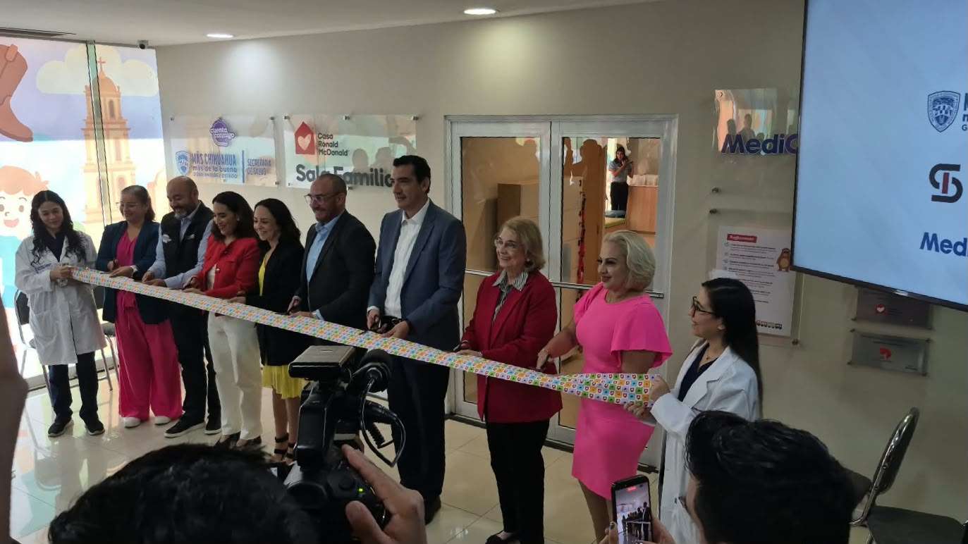 Abren sala familiar Ronald McDonald en el Hospital Infantil 