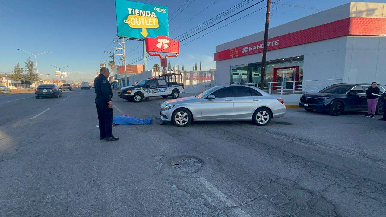 Muere mujer atropellada por vehículo en la Tecnológico