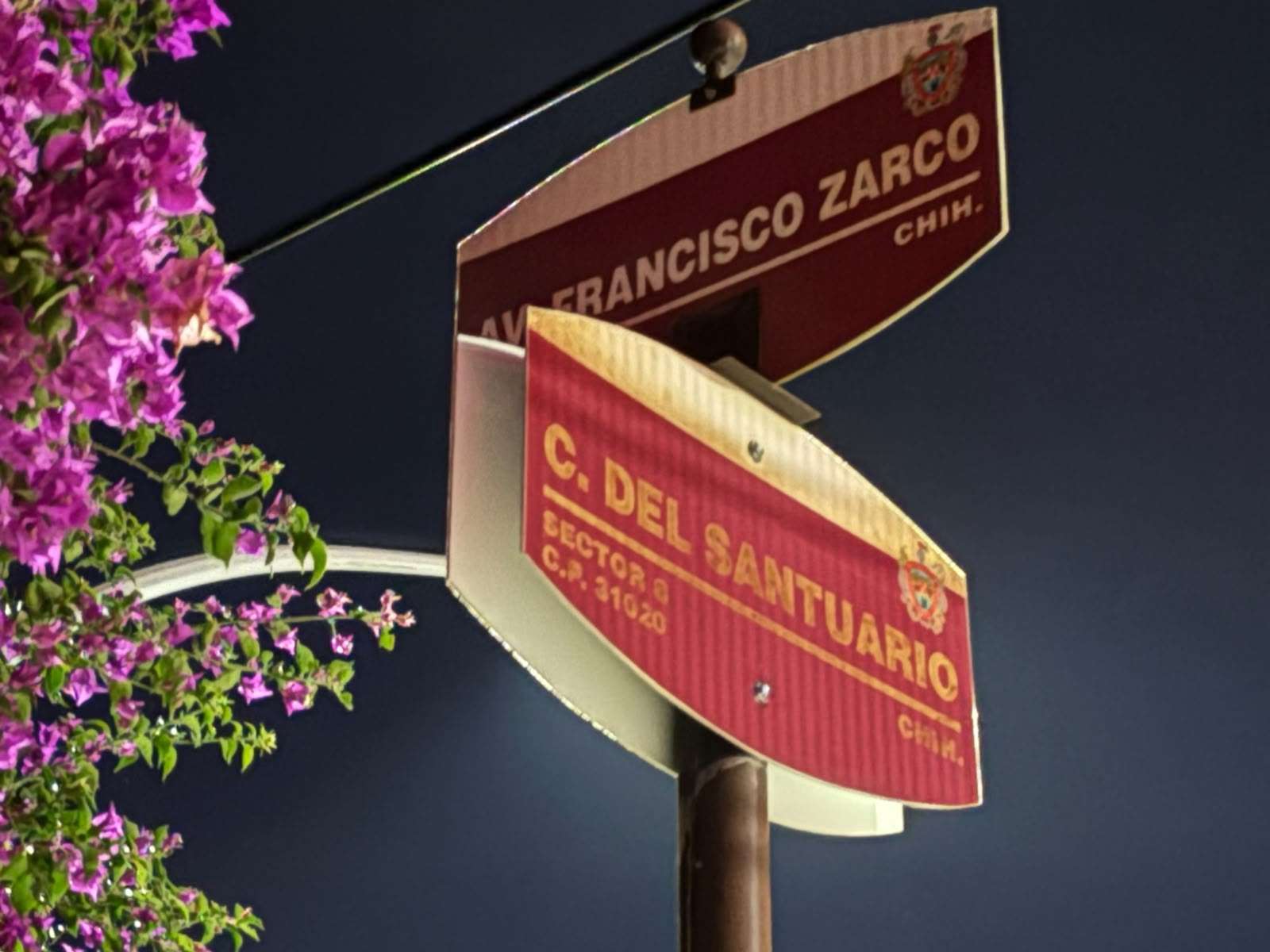 Fallan luminarias en calle del Santuario y avenida Zarco