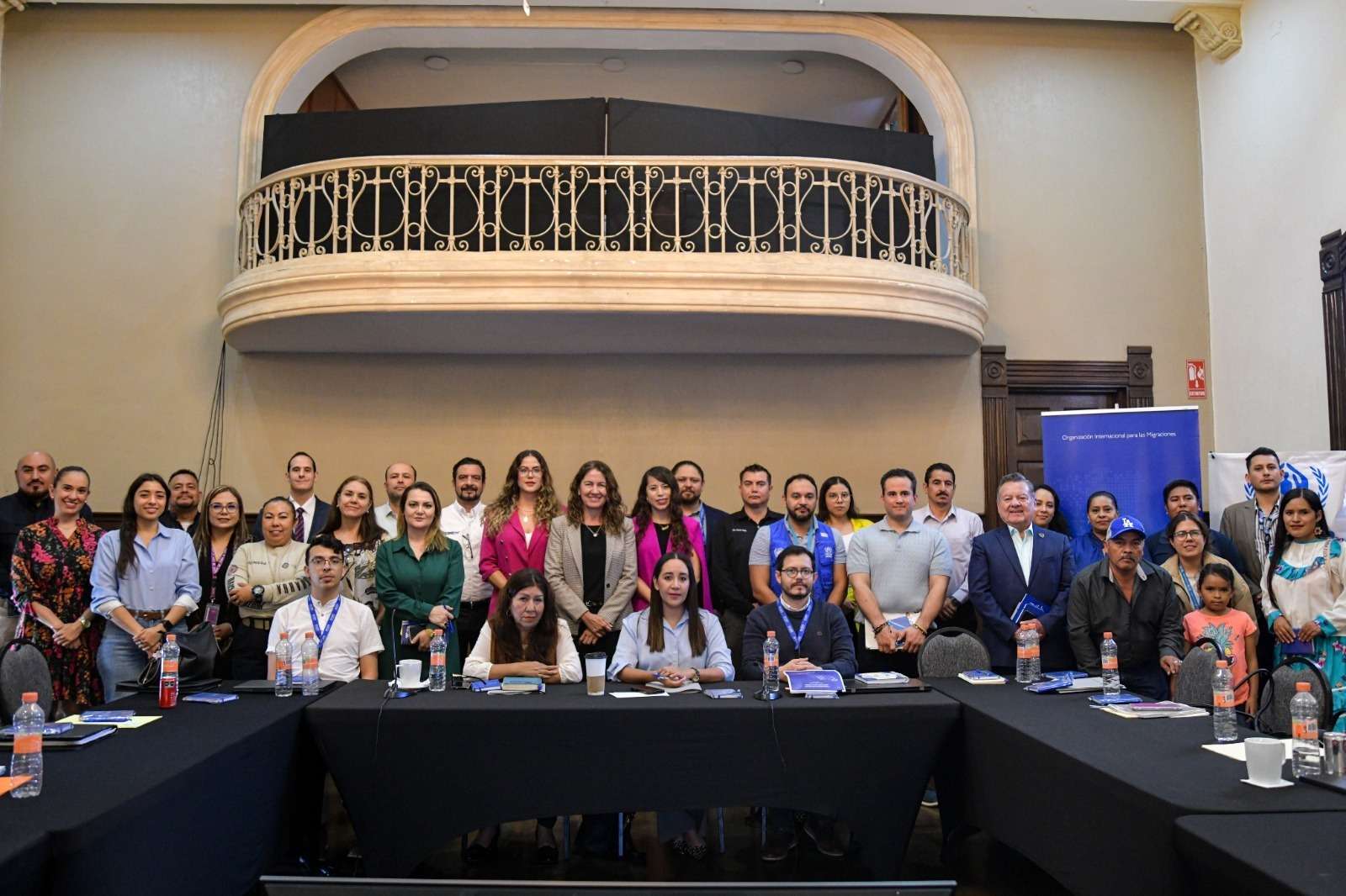 Participa FGE en mesa contra desplazamiento forzado