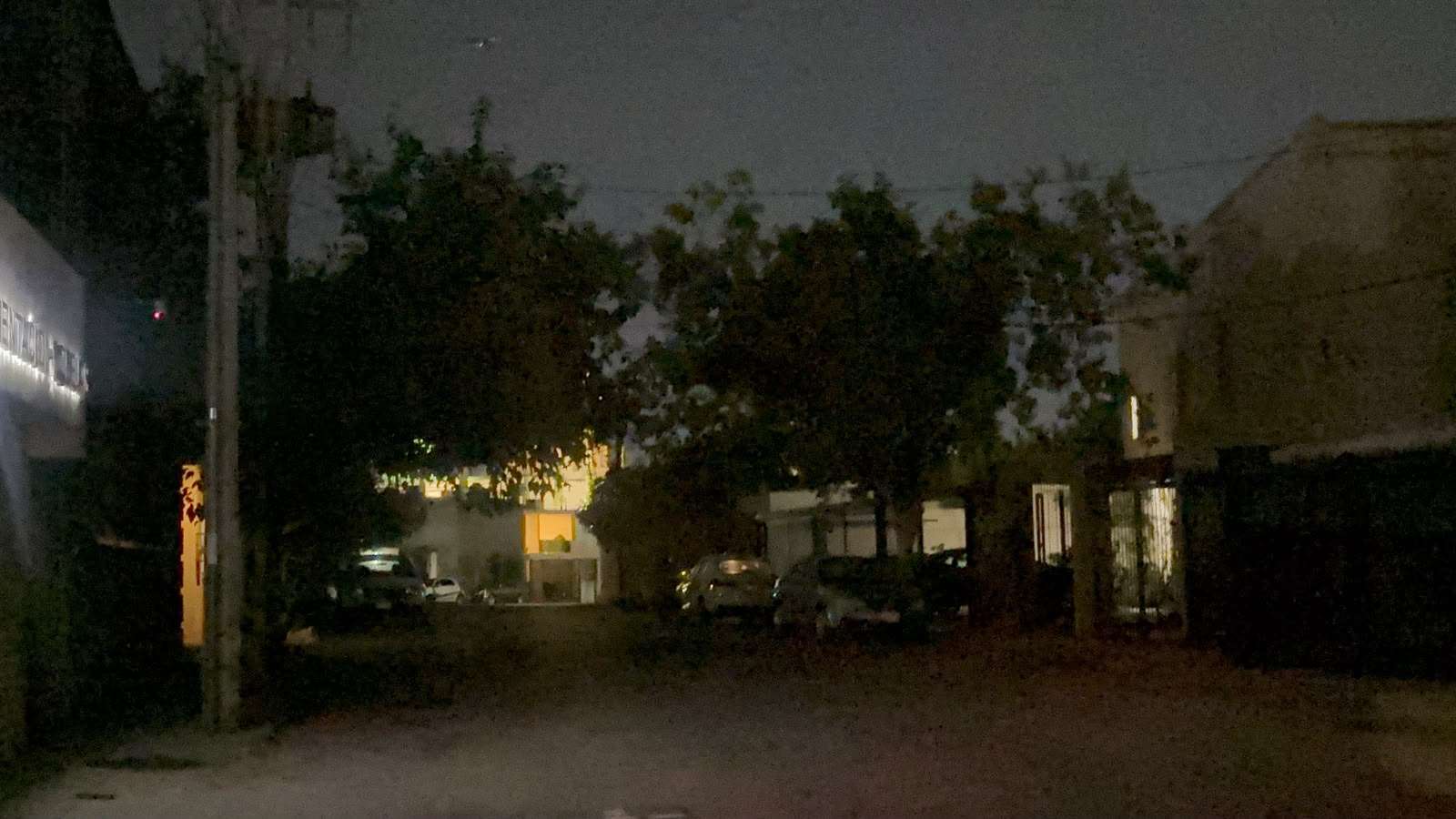 Fallan luminarias en calle del Santuario y avenida Zarco