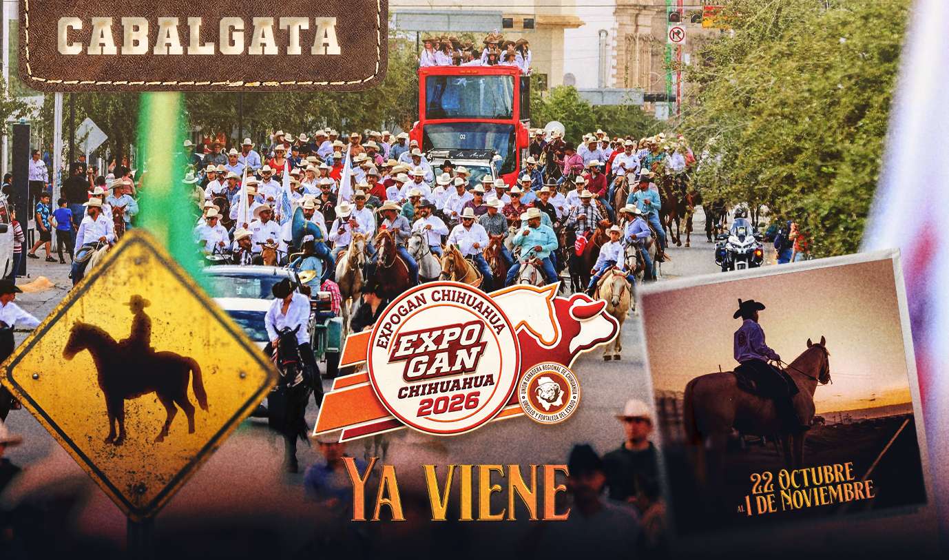Alistan cabalgata para inaugurar ExpoGan Chihuahua 2026 este jueves
